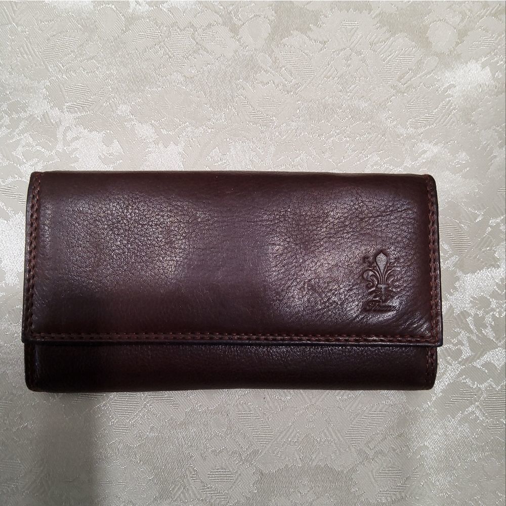 Vera Pelle Brown Leather Firenze Wallet